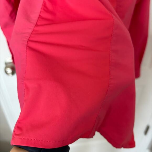 Columbia Wms Medium Omni Freeze PFG Pink Coral LS Outdoor Activity Shirt Hiking - Picture 9 of 11